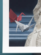 Load image into Gallery viewer, “Crane Street” Deluxe Edition Embellished Print #2