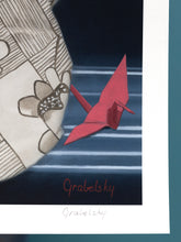 Load image into Gallery viewer, “Crane Street” Deluxe Edition Embellished Print #2