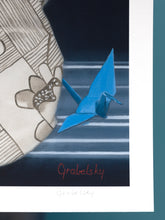 Load image into Gallery viewer, “Crane Street” Deluxe Edition Embellished Print #3