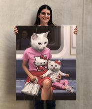 Load image into Gallery viewer, “Hello Kitten” Canvas Edition