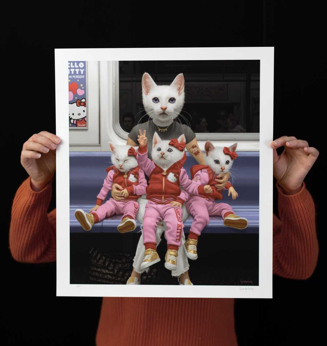 Hello Kitties - Artist's Proof